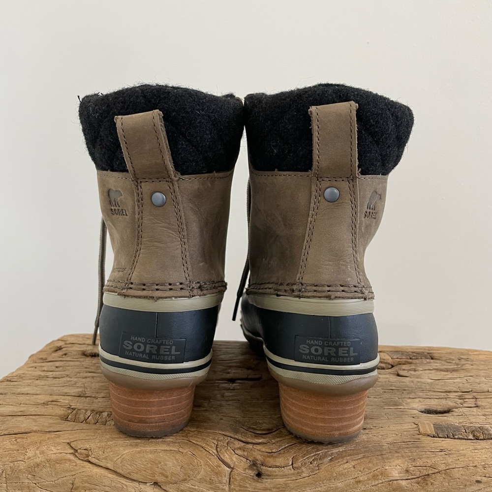 SOREL Slimpack II Lace Duck Boots – Size 5.5 / EU 36.5 - Picture 4 of 6